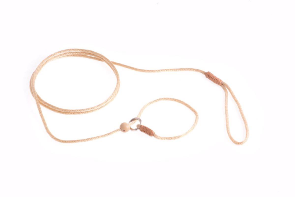 Nylon Slip Lead Stopper for Dogs, size 4 ft x 1/16 or 2 mm