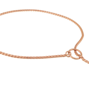 Slip Snake Show Chain Collar (24 in x 3.8mm)