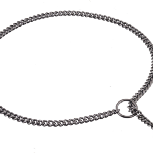 Slip Curve Show Chain Collar for Dogs, size 24 in x 1.6 mm