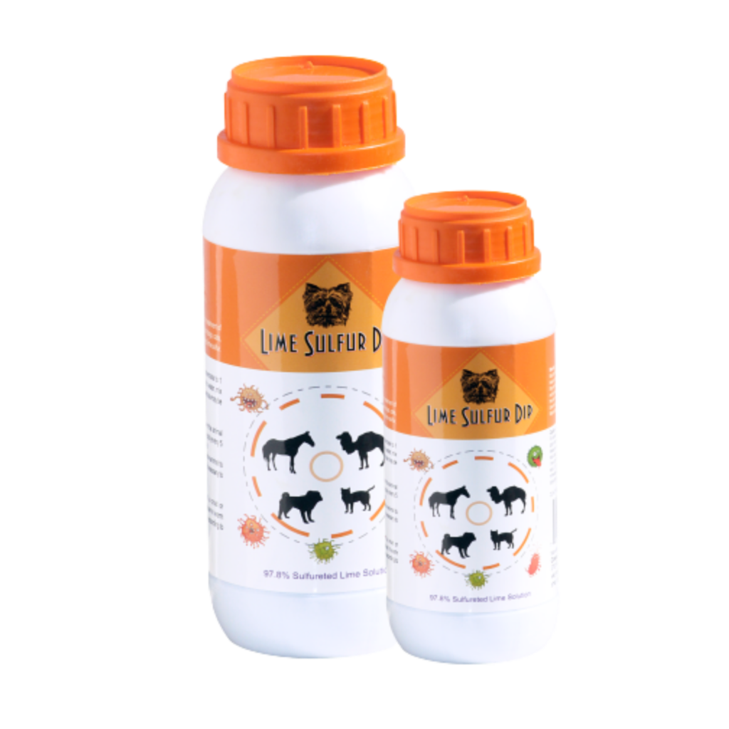 Lime Sulfur Dip - Pet and Veterinary Solution for Dermatitis