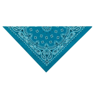Paisley Bandana Lt for Dogs, color blue