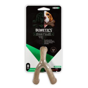 Hero Bonetics Wishbone Wood Scent for Dogs, size M