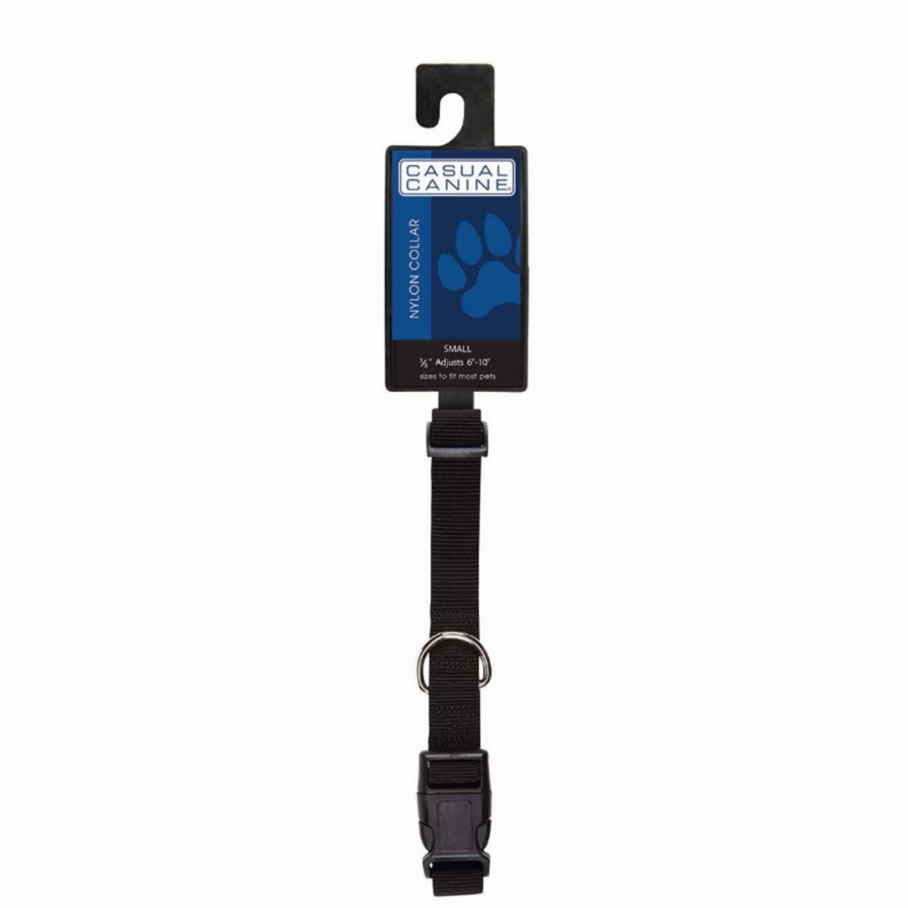 CC Dog Collar 10-16In Blk