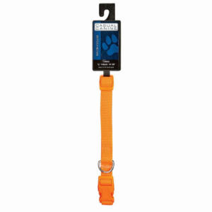 Dog Collar, size 18-26In, color orange