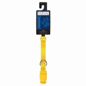 CC Dog Collar 10-16In Ylw