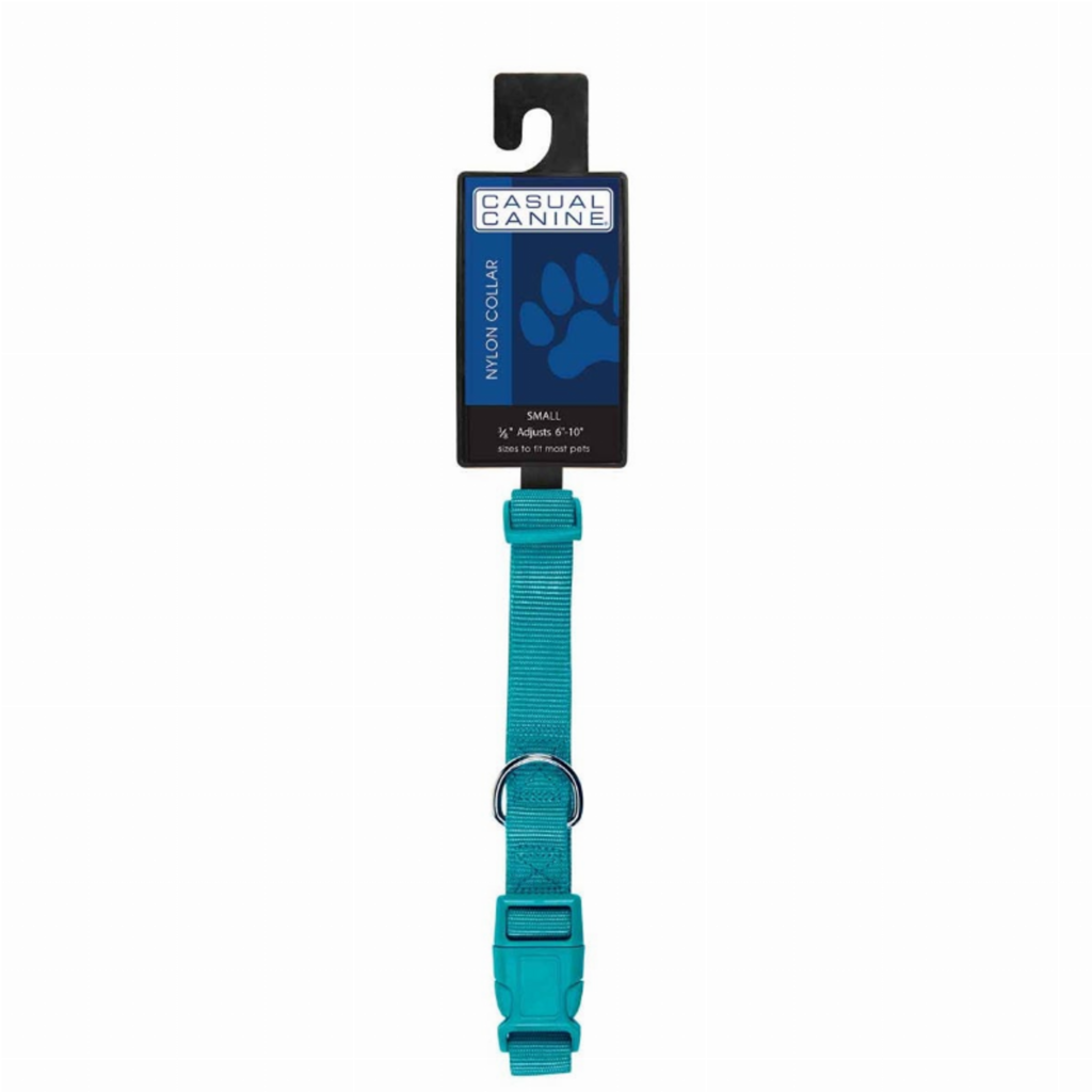 Dog Collar, size 18-26In, color blue
