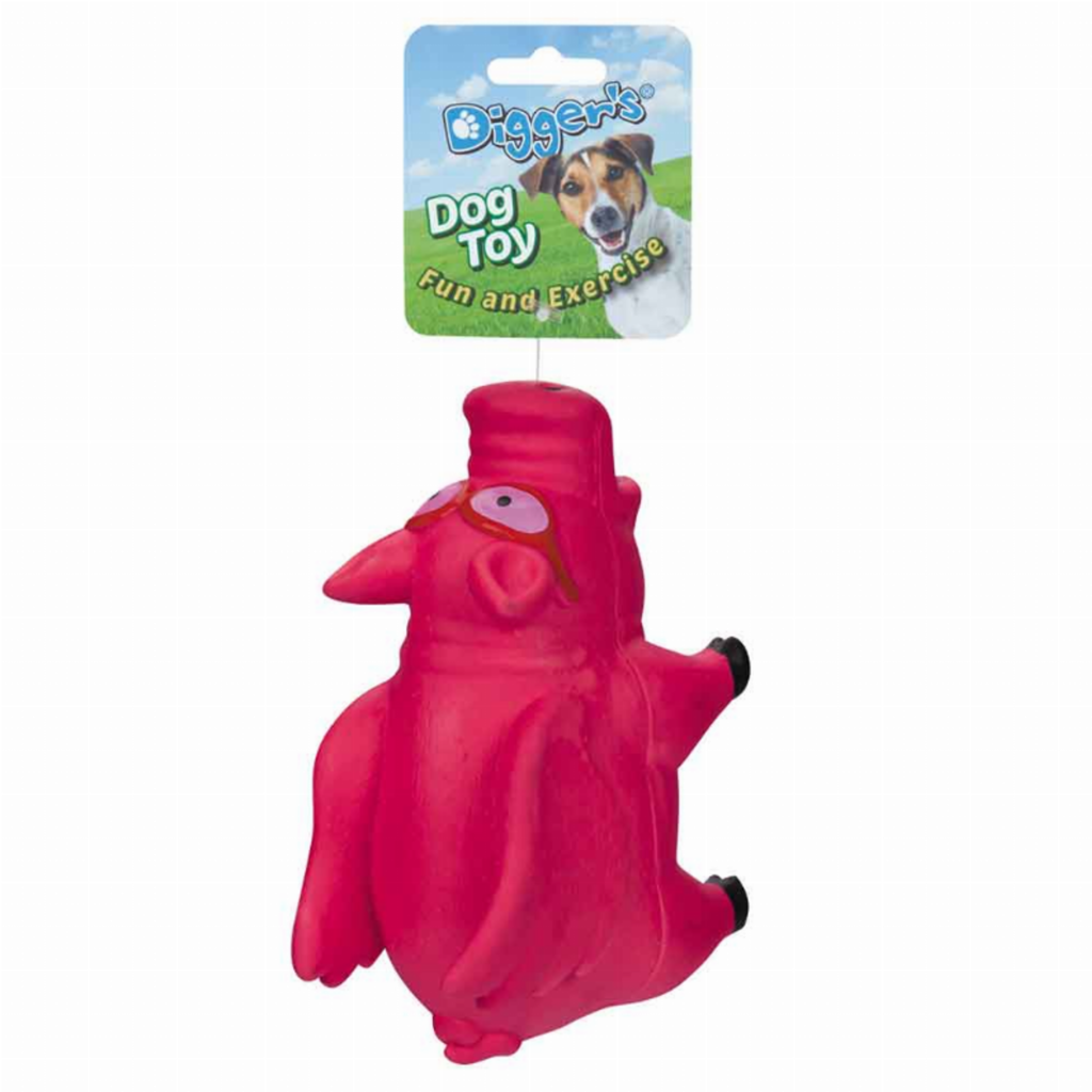 Flying Grunting Pig Pink for Dogs