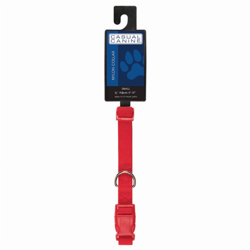 CC Dog Collar 14-20In Red