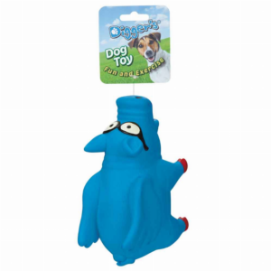 Flying Grunting Pig Blue for Dogs