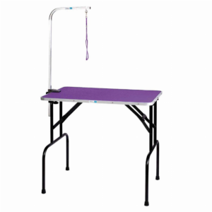 Groom Table w/36In Arm 36x24In Purple