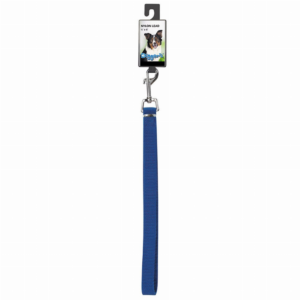 3/4in Nylon Lead 48in Blue for Dogs