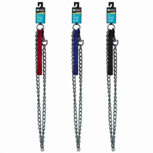 Xtrm Hvy Wt Chain Pwr Lead for Dogs, size 24In 6mm