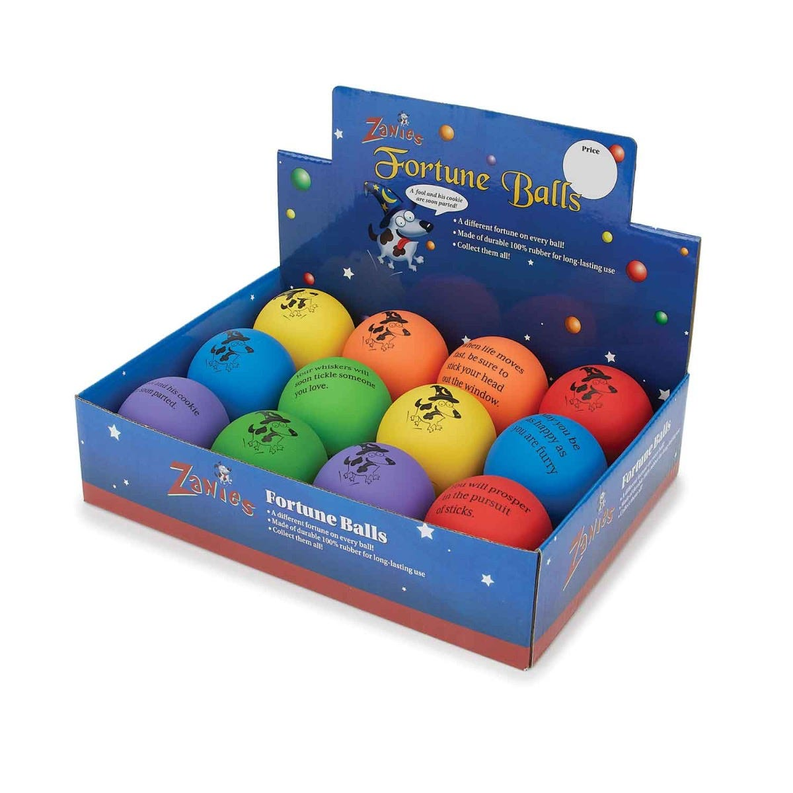 Zanies Fortune Ball CDU 12Pc