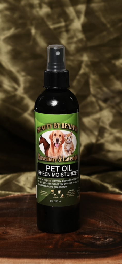 Rosemary Lavender Pet Sheen Oil Moisturizer for Dogs