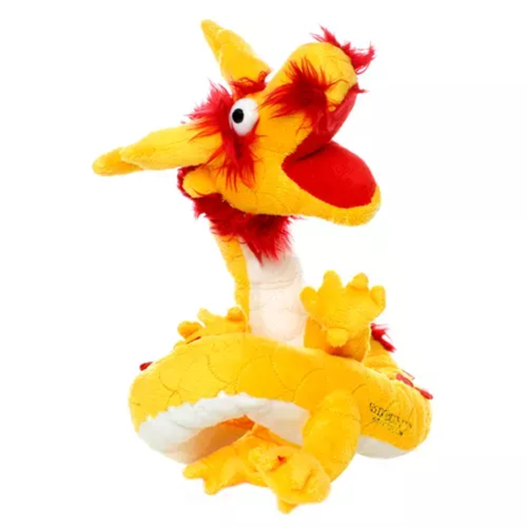 Mighty Dragon Dog Toy, Yellow