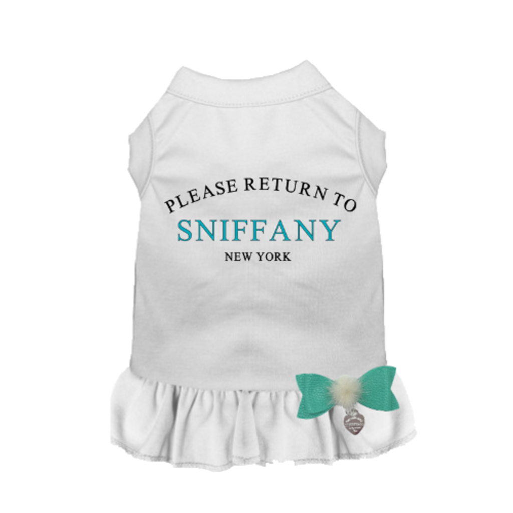 Return to Sniffany Dog Dress & Dog Shirt, size TM