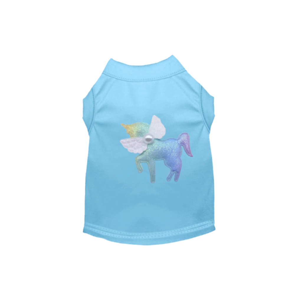 Pastel Pegasus Dog Tee