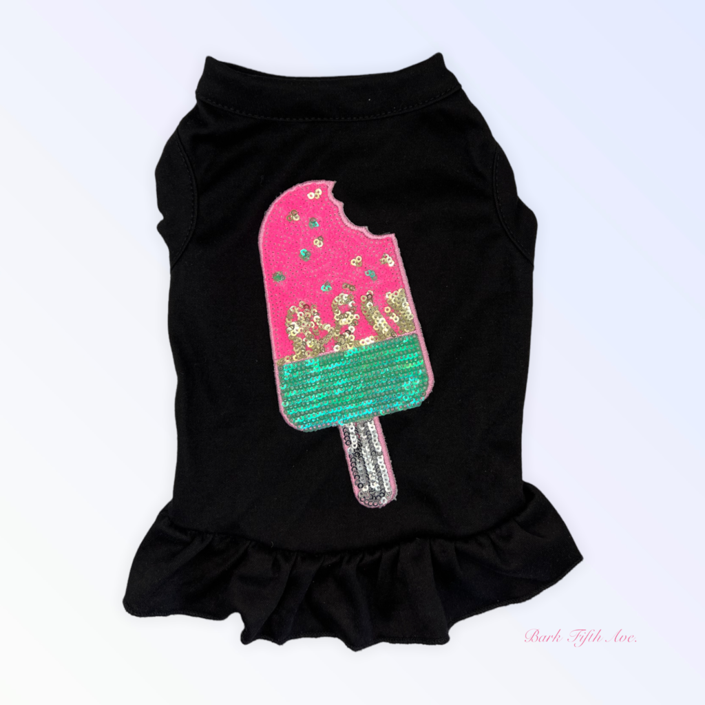 My Favorite Summer Treats- Pink Ice Cream for Dogs
