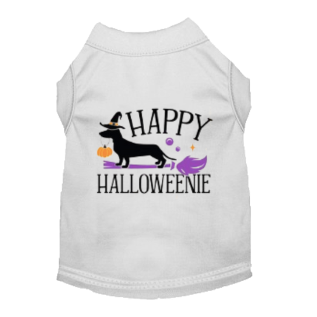 Happy Halloweenie Dog Tee
