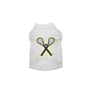 Lacrosse King Dog Shirt