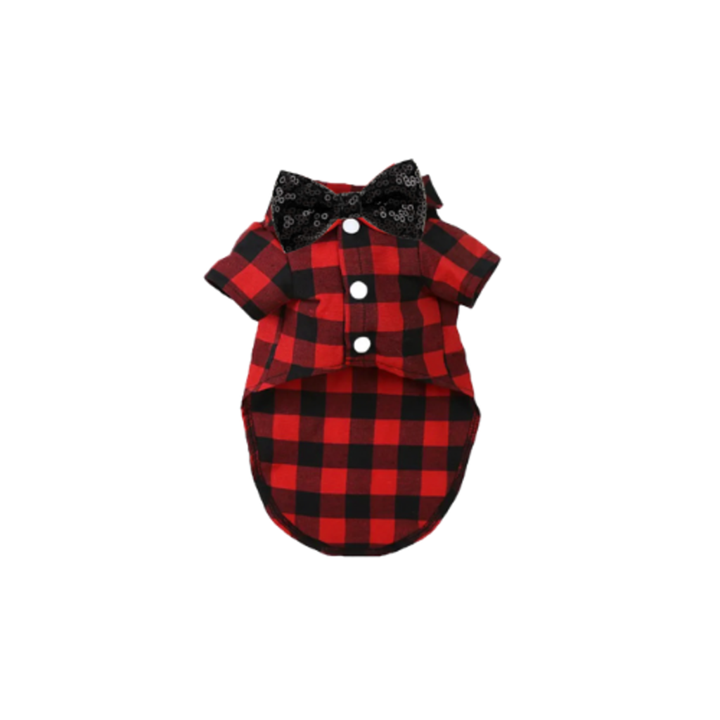 My Dapper Buffalo Bowtie Dog Shirt