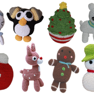 Christmas Knit Knack Toys