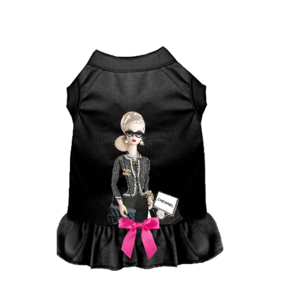 Shopping Day Barbie- Dog Dress