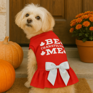 Be Thankful for Me Harvest Ruffle Dress