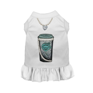 Return to Sniffany Caf Chic Pet Dress