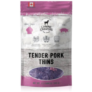 Tender Pork Thins for Dogs