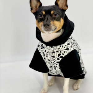 DCNY: Iconic “Pup Art” Designer Dog Hoodie