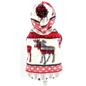 “Through the Woods” Luxe Fleece Blanket Hoodie w/ Pom Pom