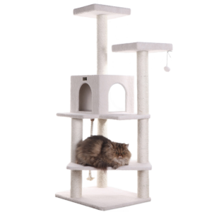 Armarkat Ivory 57" High Cat tree