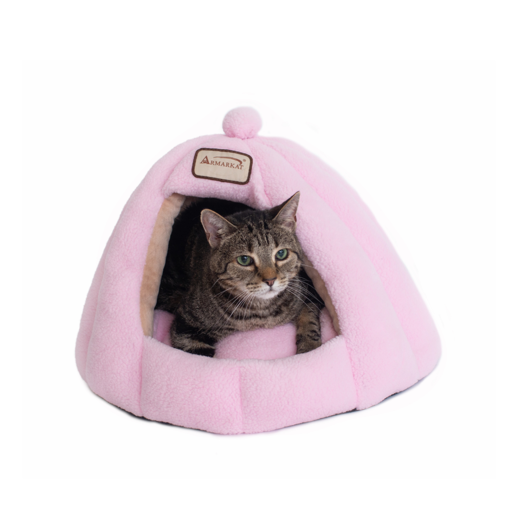 Armarkat Soft Pink Cat Bed C95GFS