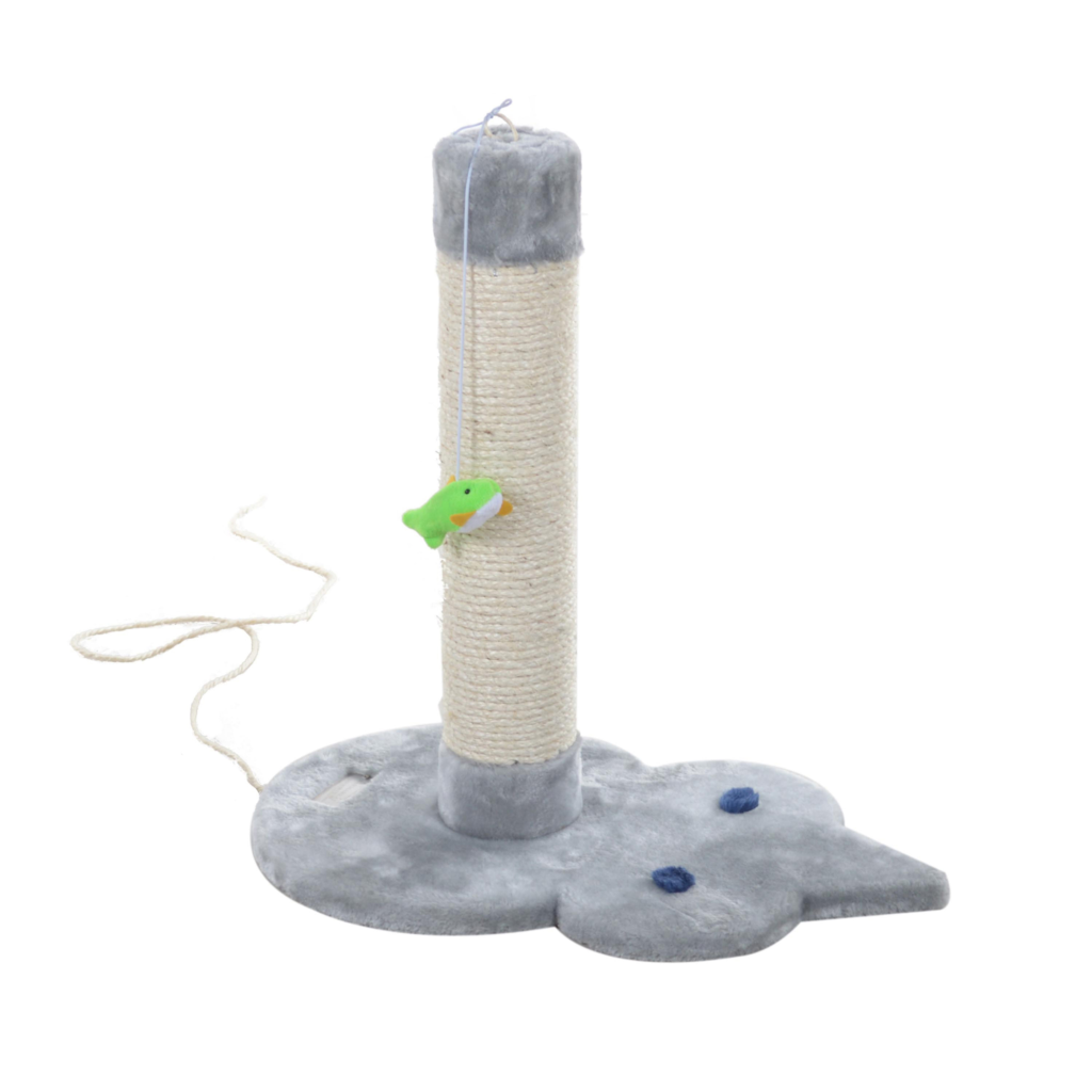 Armarkat Real Wood Mouse Shape Cat Scratcher with Sisal Post