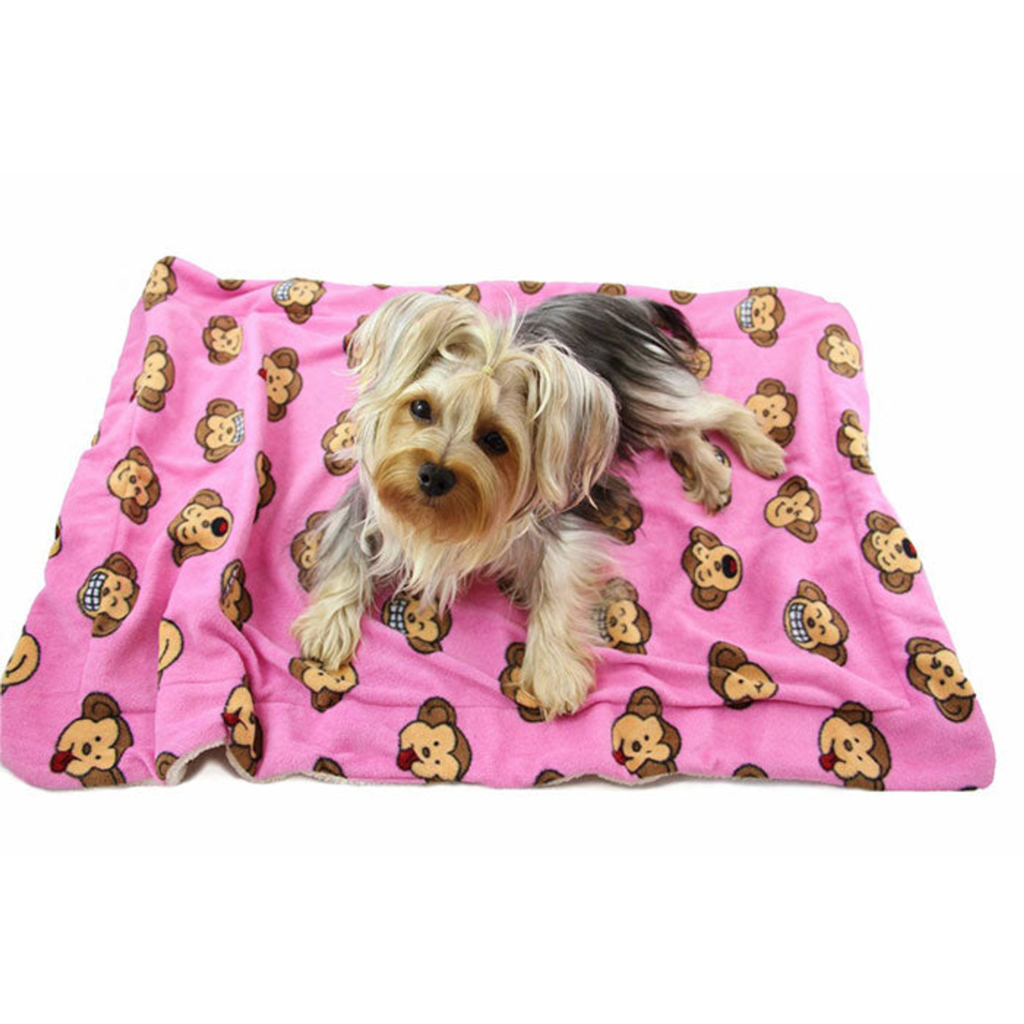Silly Monkey Ultra-Plush Blanket for Dogs