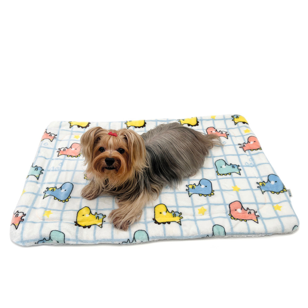 Ultra Plush Colorful Dinosaurs Blanket for Dogs
