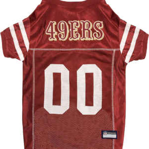 San Francisco 49ers Pet Striped Jersey