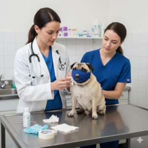 Brachycephalic Quick Muzzle - Pug Snout for Dogs