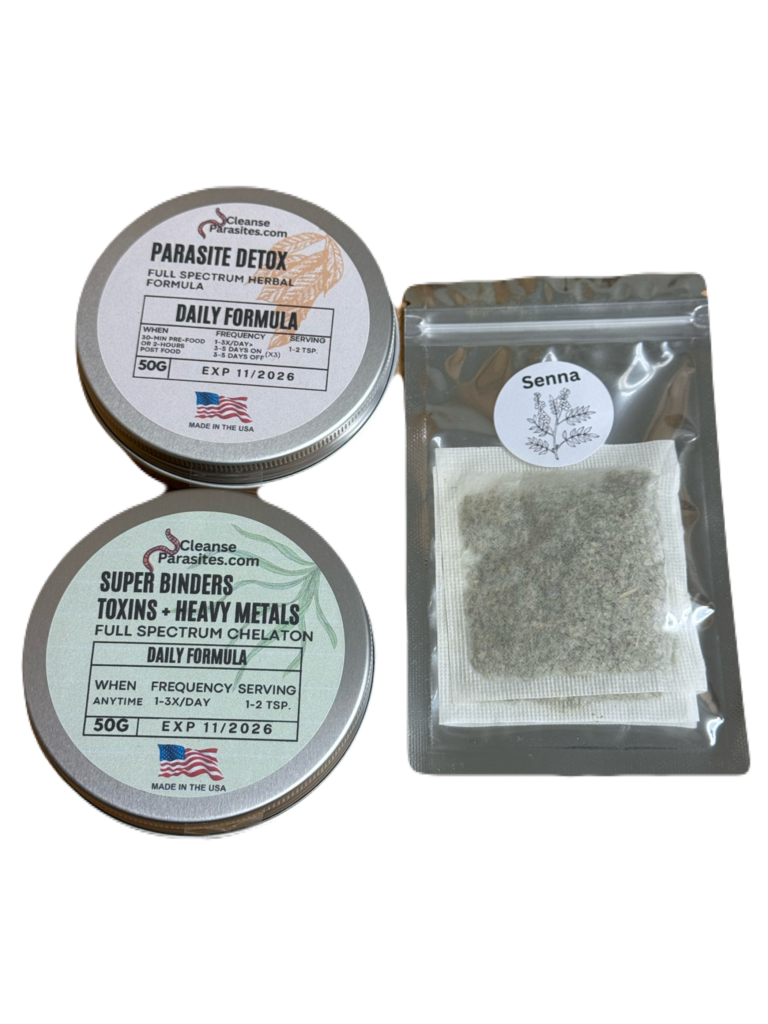 Parasite Herbal Cleanse + Metals Micro-Plastic Binders