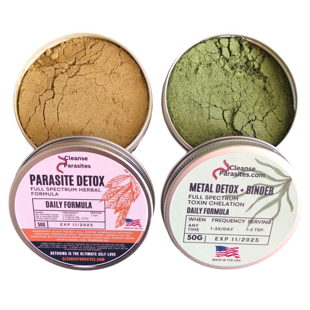 Parasite Herbal Cleanse + Metals Micro-Plasitcs Cleanse Binders