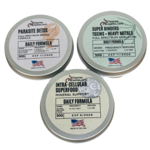 Parasite Cleanse, Super Binders, Cellular Superfood