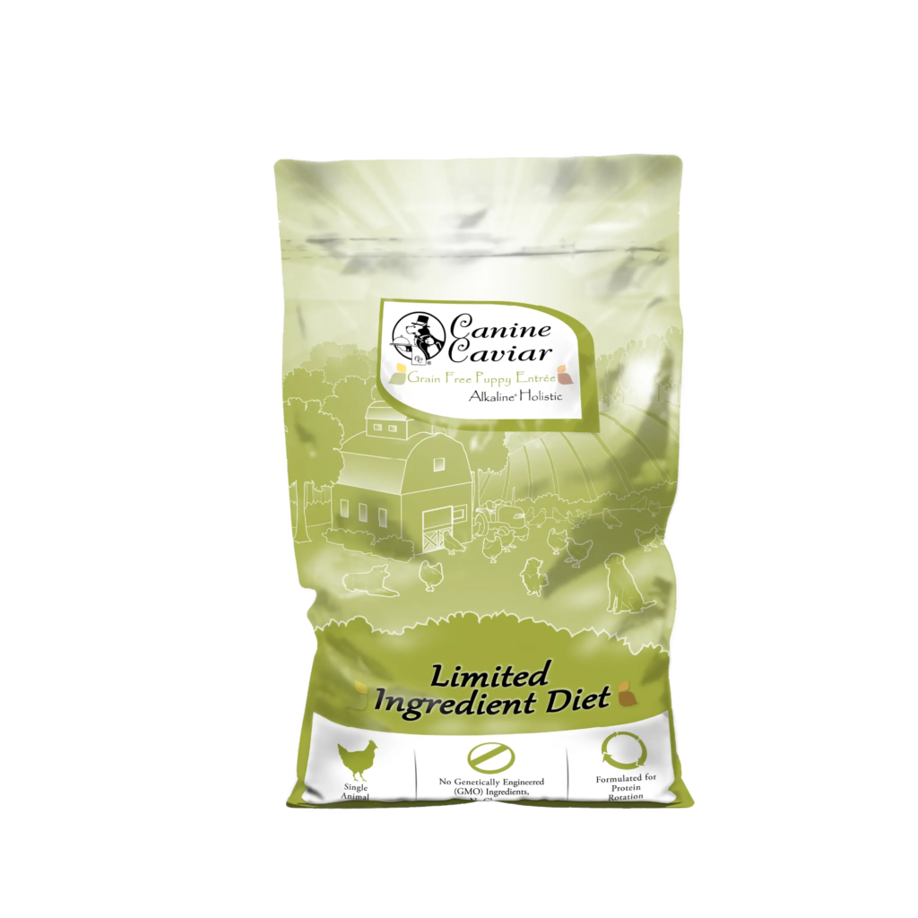 Grain Free Puppy: Chicken & Split Peas Alkaline Dry Dog Food