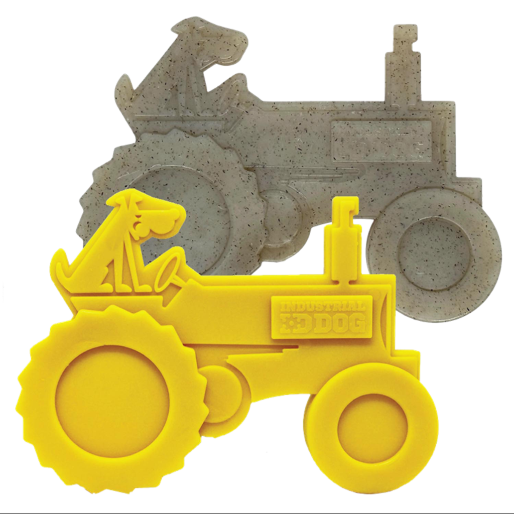 Tractor Nylon Dog Toy Aggressive Chewers