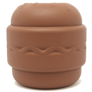 SP Hamburger Durable Rubber Chew Toy & Treat Dispenser