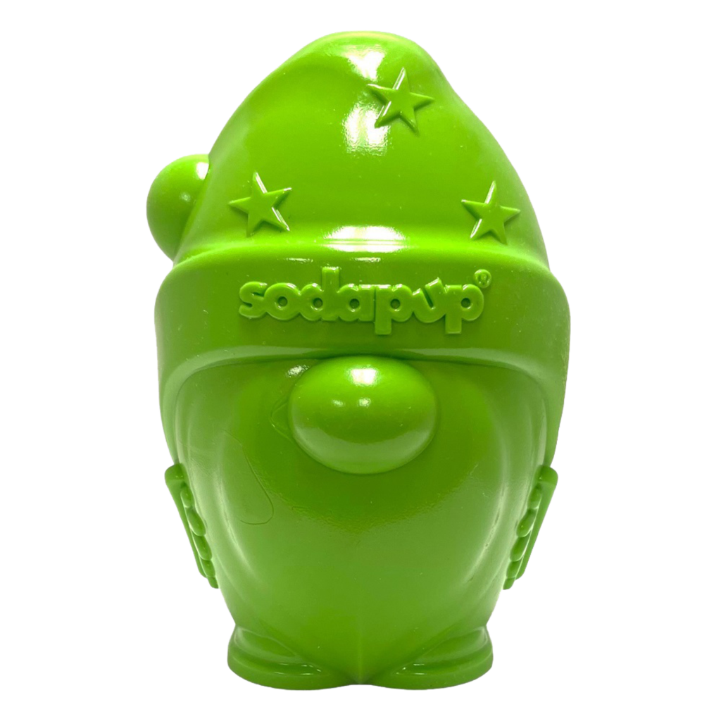 Gnome Rubber Dog Chew Toy for Heavy Chewers