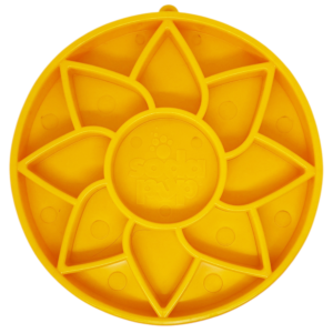 Sunflower Softie eTray Slow Feeder Dog Bowl