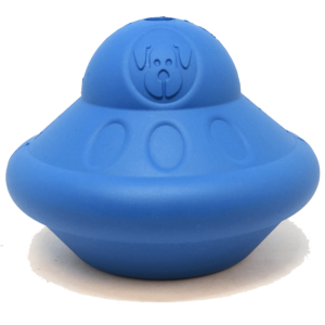 Flying Saucer Dog Toy - Durable UFO Chew Toy & Treat Dispenser
