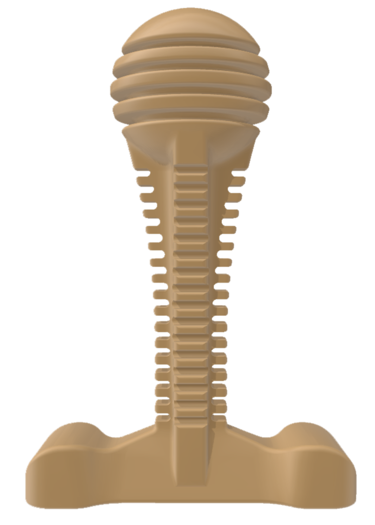 Honey Bone Dental Tower eChew Ultra Durable Nylon Dog Chew Toy