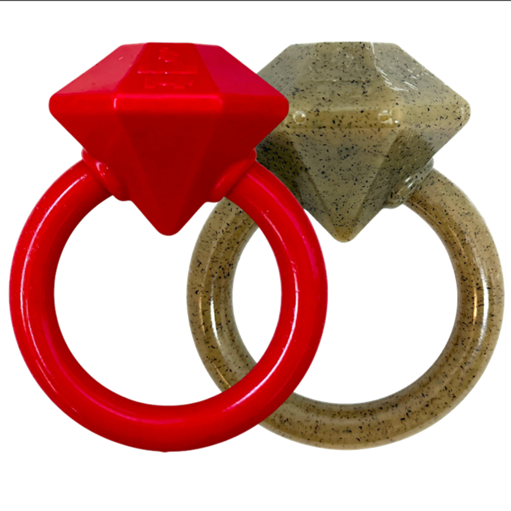 Diamond Ring Nylon Teething Ring Puppies for Dogs